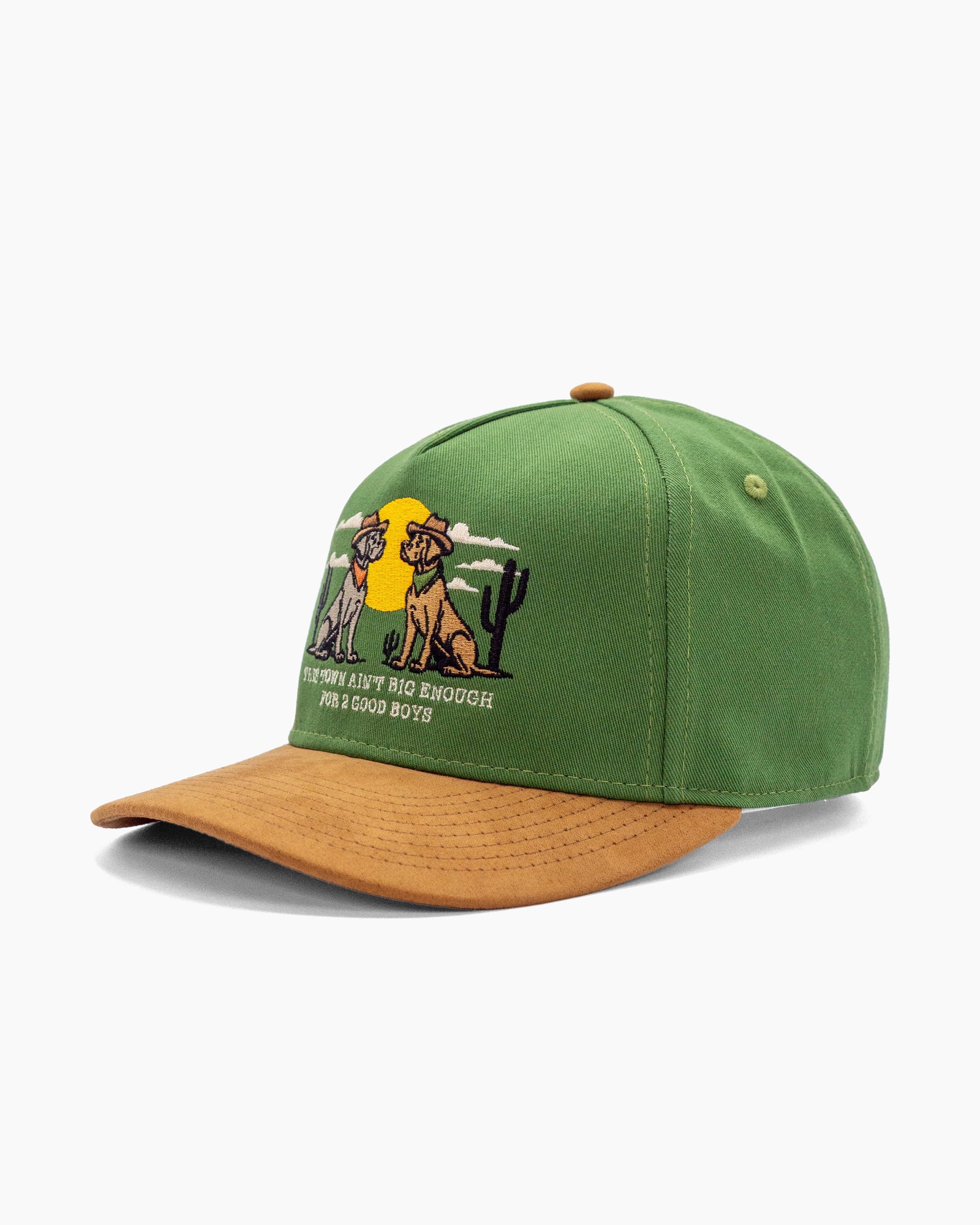 2 Good Boys | 5-Panel Hat | Avocado – Diogie