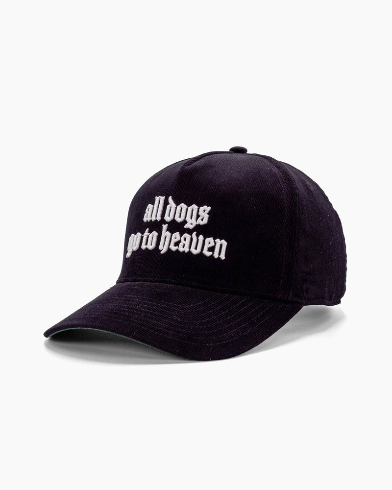 All Dogs Go To Heaven | 5-Panel Hat | Black