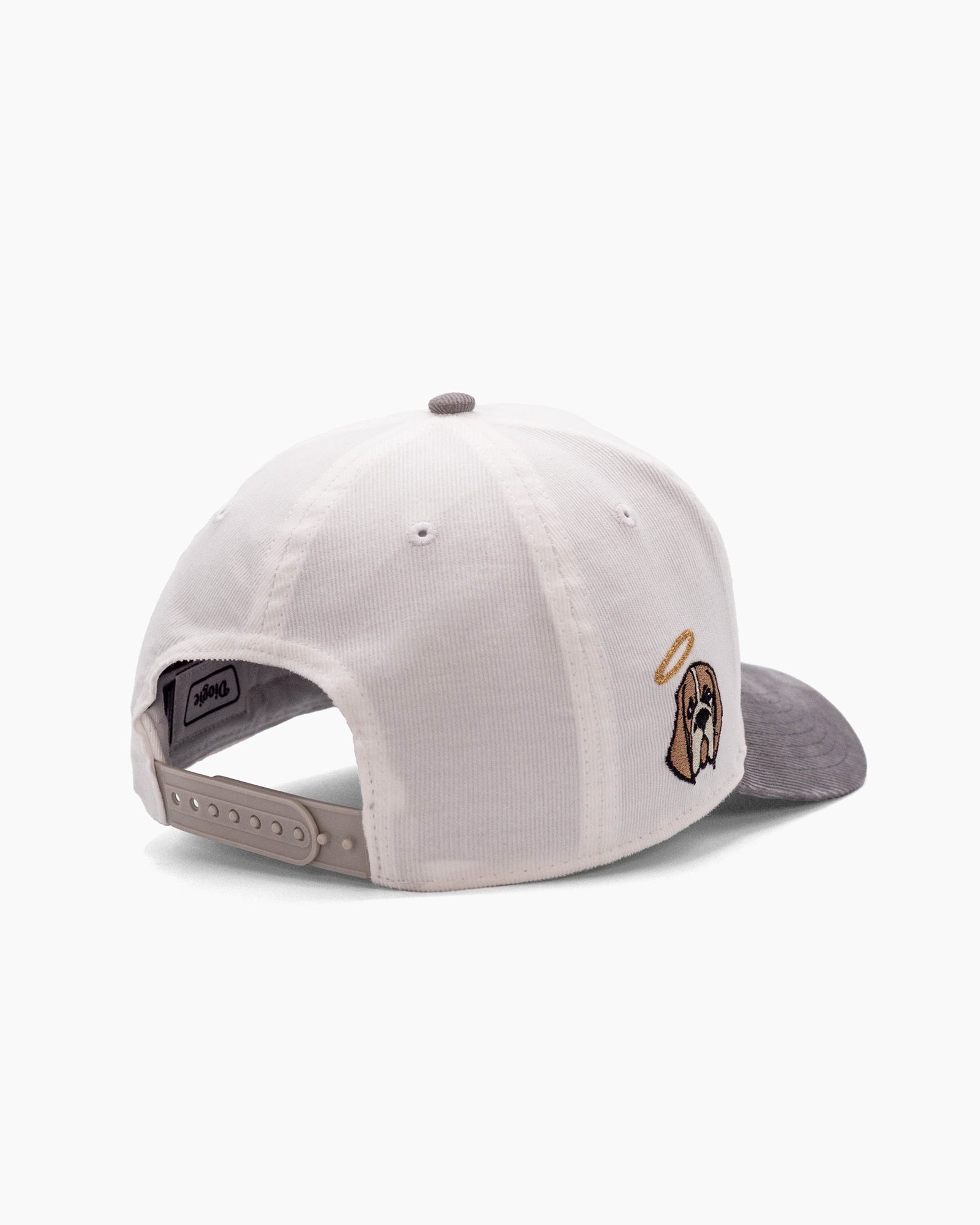 All Dogs Go To Heaven | 5-Panel Hat | White & Gray