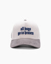 All Dogs Go To Heaven | 5-Panel Hat | White & Gray