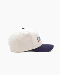 Chasing Tail | 5 Panel Hat | Cream & Navy
