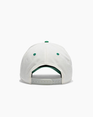 I like dogs | 5-Panel Arc Hat | Cream and Green
