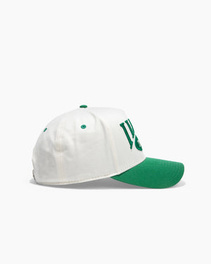 I like dogs | 5-Panel Arc Hat | Cream and Green