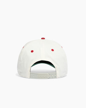 I like dogs | 5-Panel Arc Hat | Cream and Red
