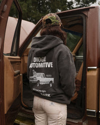Diogie Automotive Hoodie | Faded Black