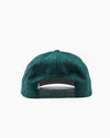 Sit Happens. | 5-Panel Unstructured Corduroy Hat | Emerald