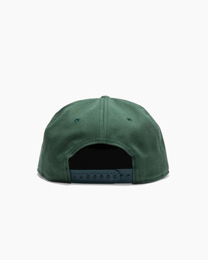Pup Culture | 5-Panel Unstructured Hat | Green and Cobalt