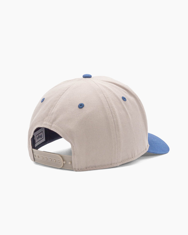 On Point | 6-Panel Hat | Khaki & Slate