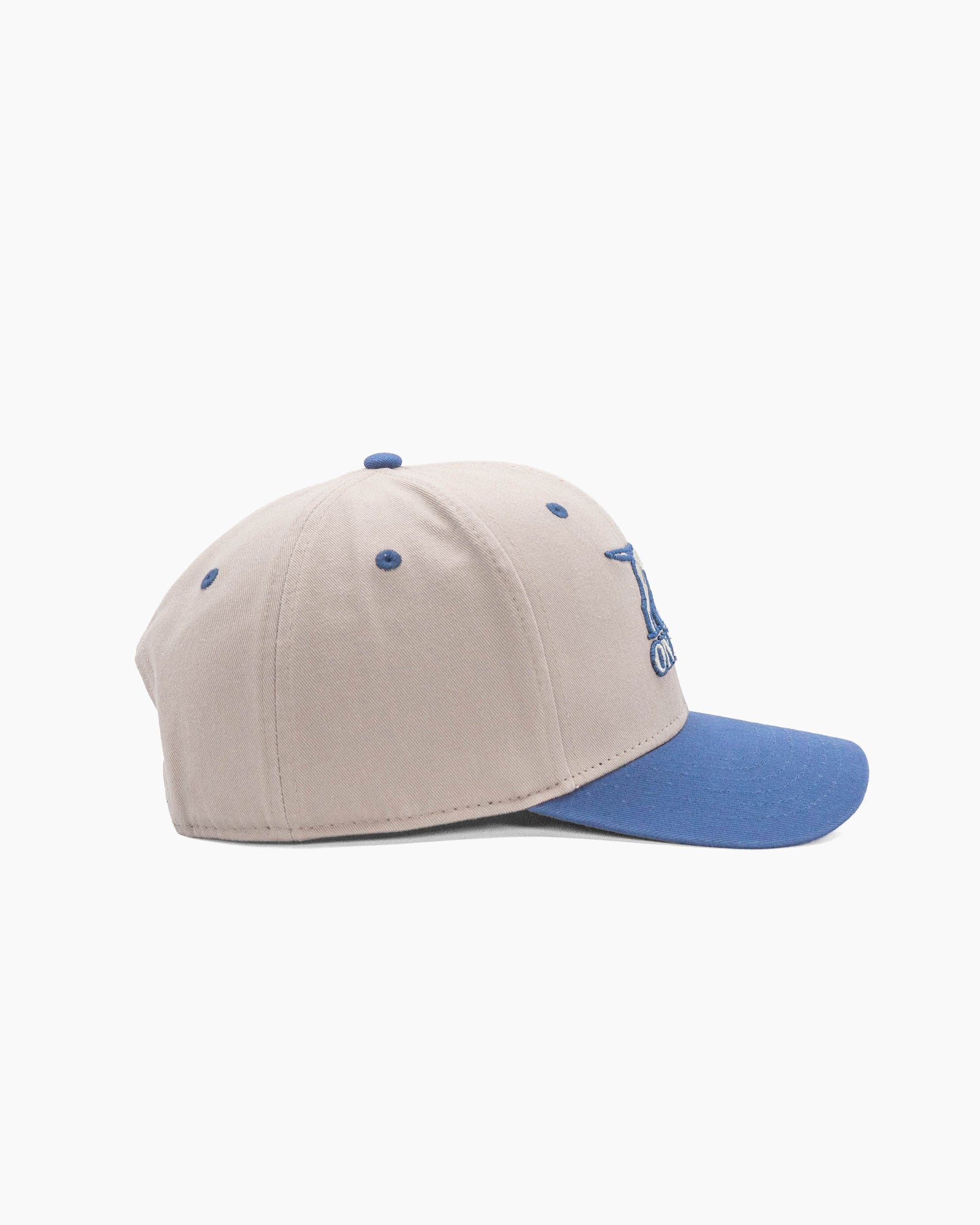 On Point | 6-Panel Hat | Khaki & Slate