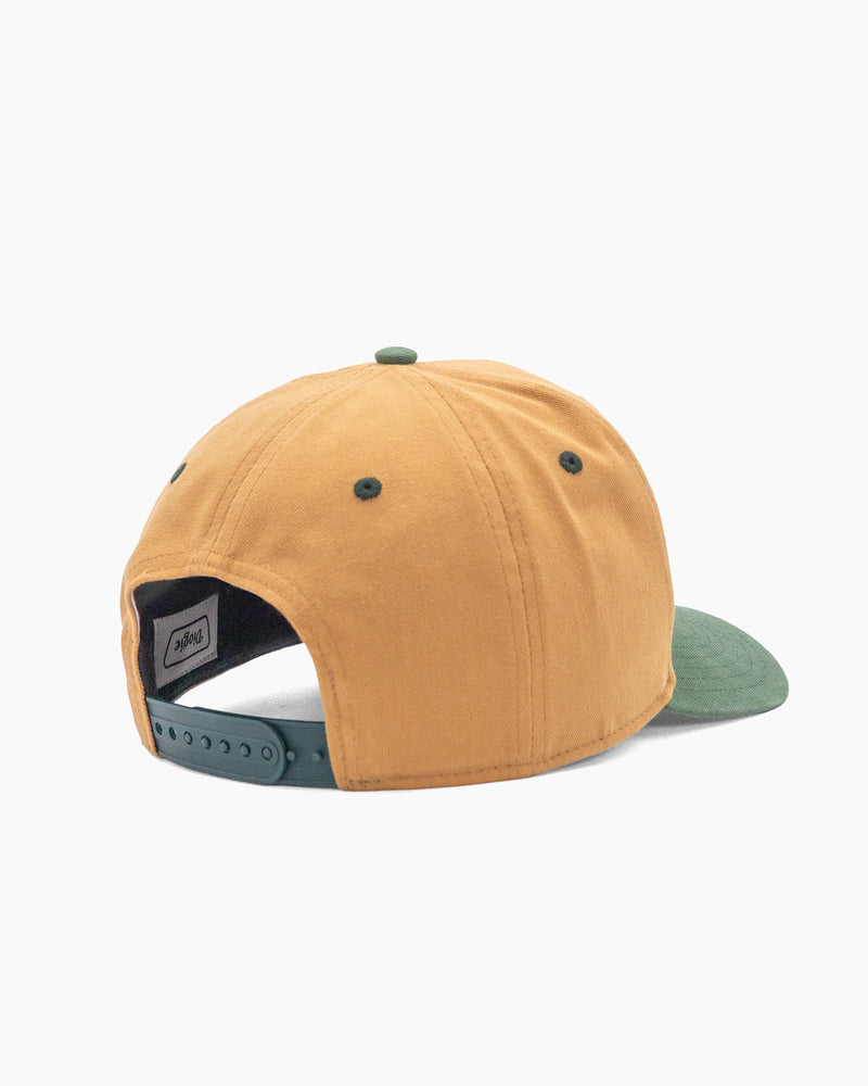 On Point | 6-Panel Hat | Latte & Forest