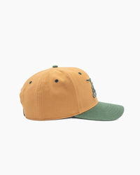 On Point | 6-Panel Hat | Latte & Forest
