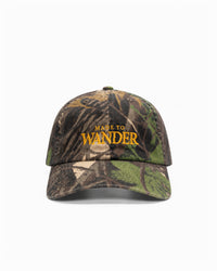Made To Wander | Dad Hat | Woods Camo