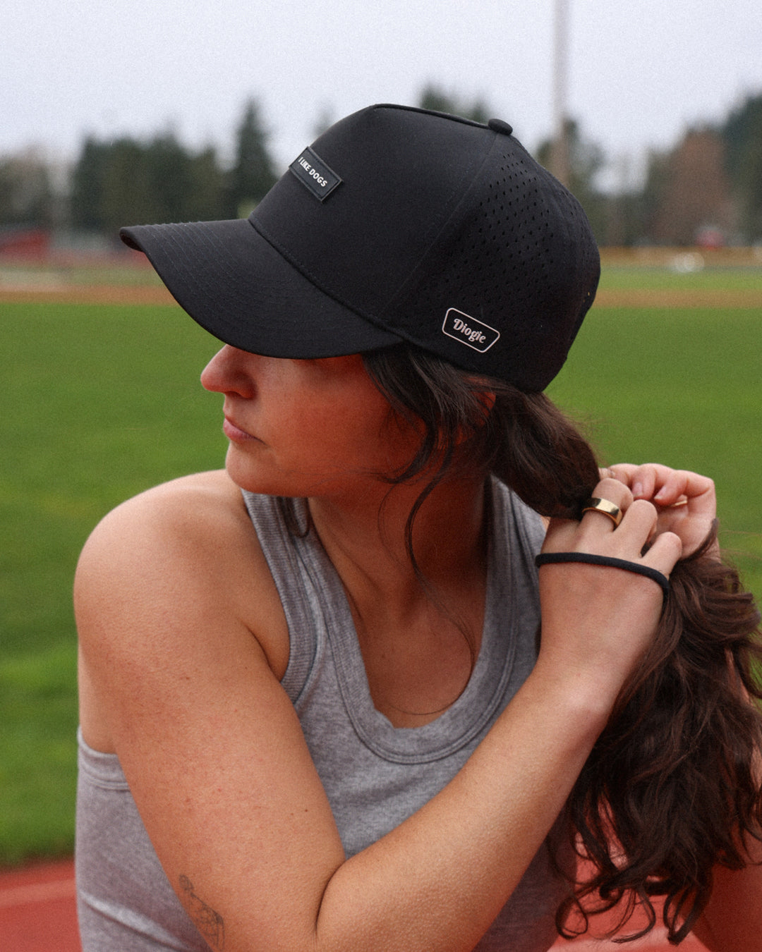 ILD Performance | 5-Panel Hat | Black
