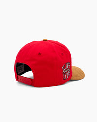Ruff Lyfe | 5-Panel Hat | Red