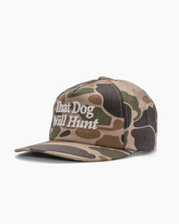 That Dog Will Hunt | 5-Panel Unstructured Hat | Duck Camo