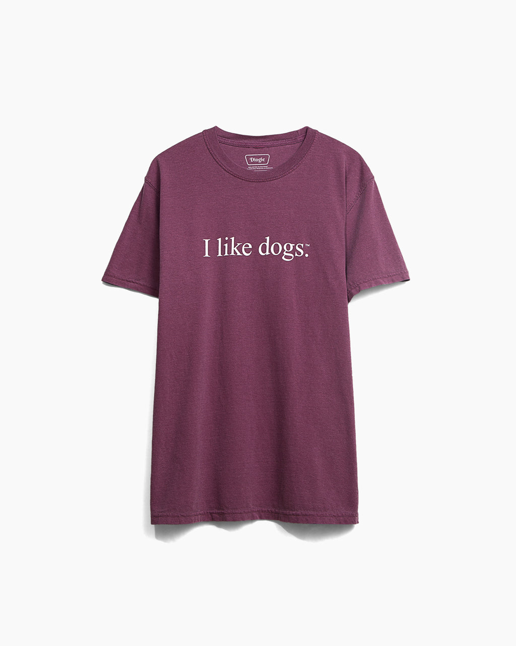 I like dogs. | Core Tee | Berry | Unisex