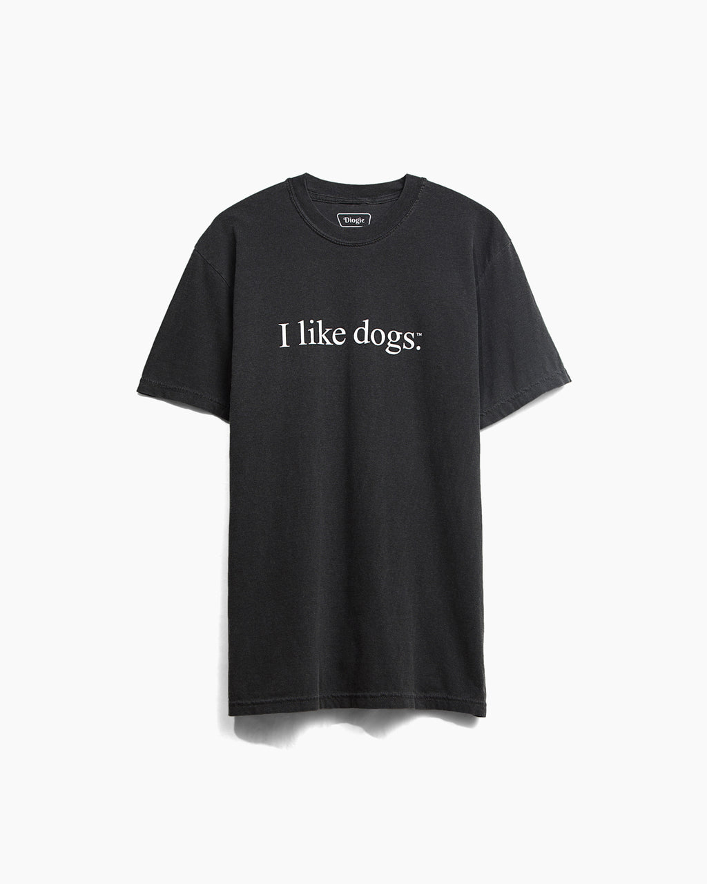 I like dogs. | Core Tee | Faded Black | Unisex