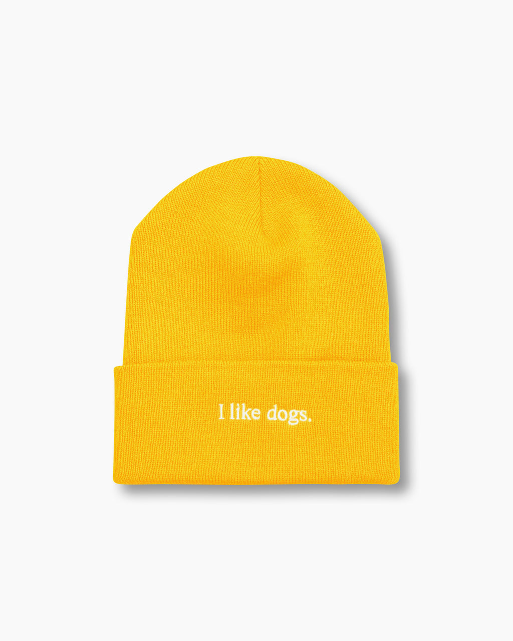 I like dogs. | Beanie | Gold