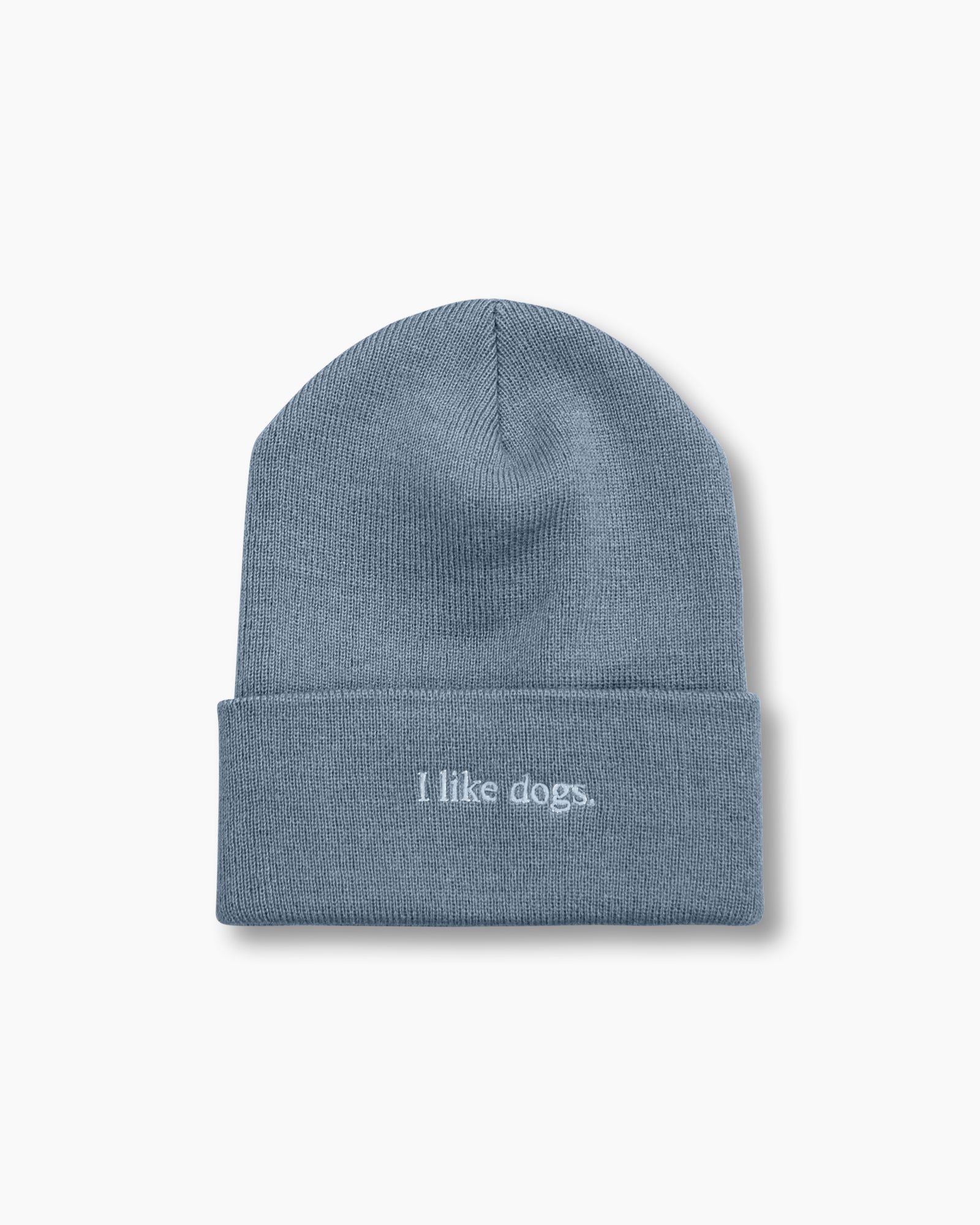 I like dogs. | Beanie | Heather Grey – Diogie