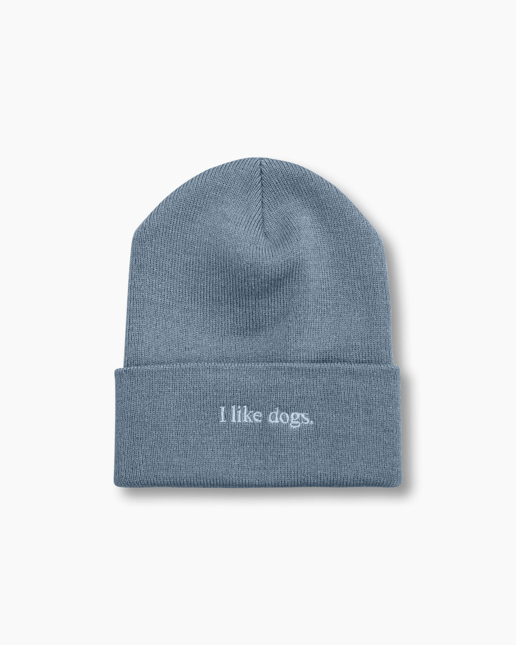 I like dogs. | Beanie | Heather Grey