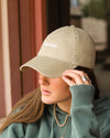 I like dogs. | Dad Hat | Khaki