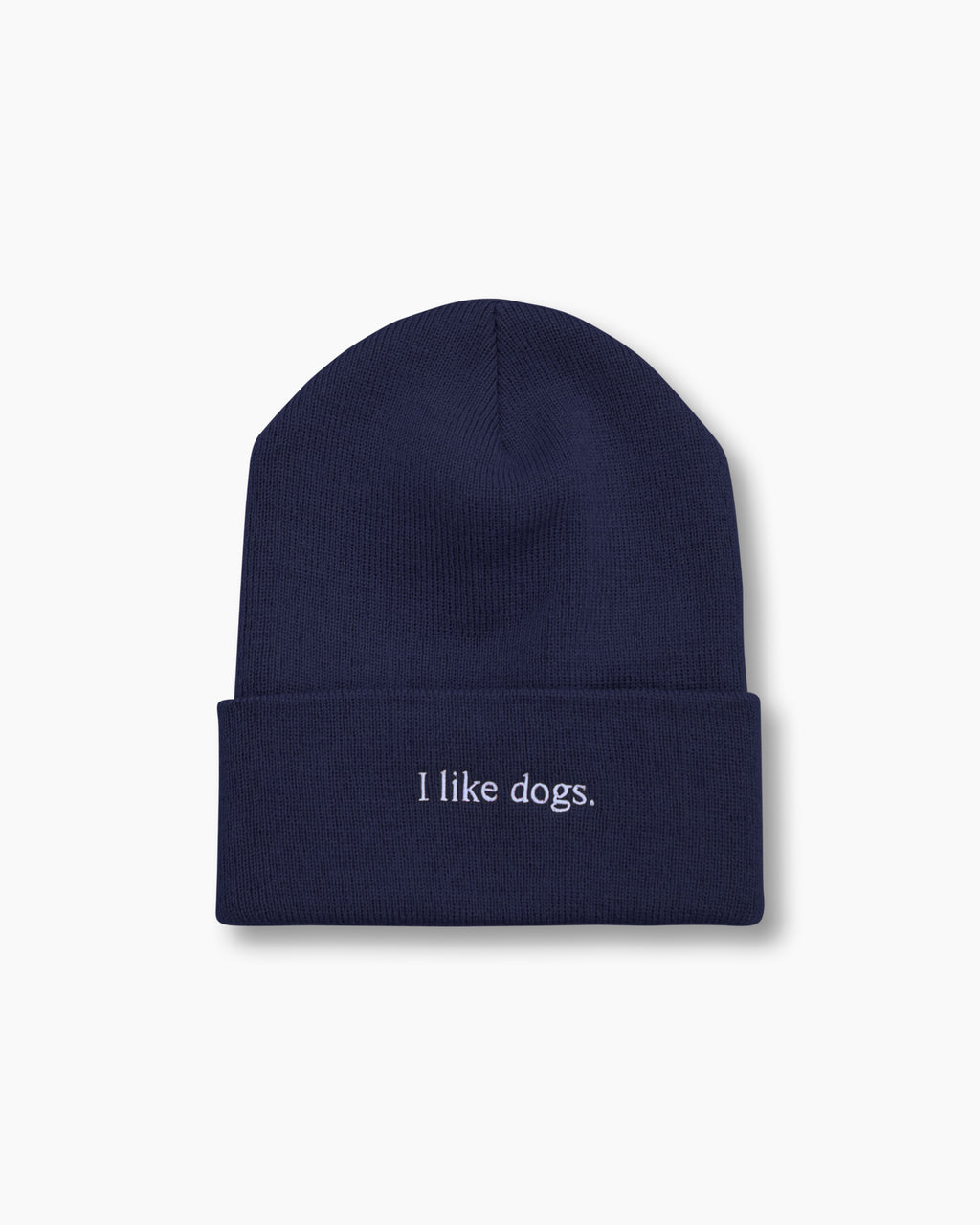 I like dogs. | Beanie | Navy