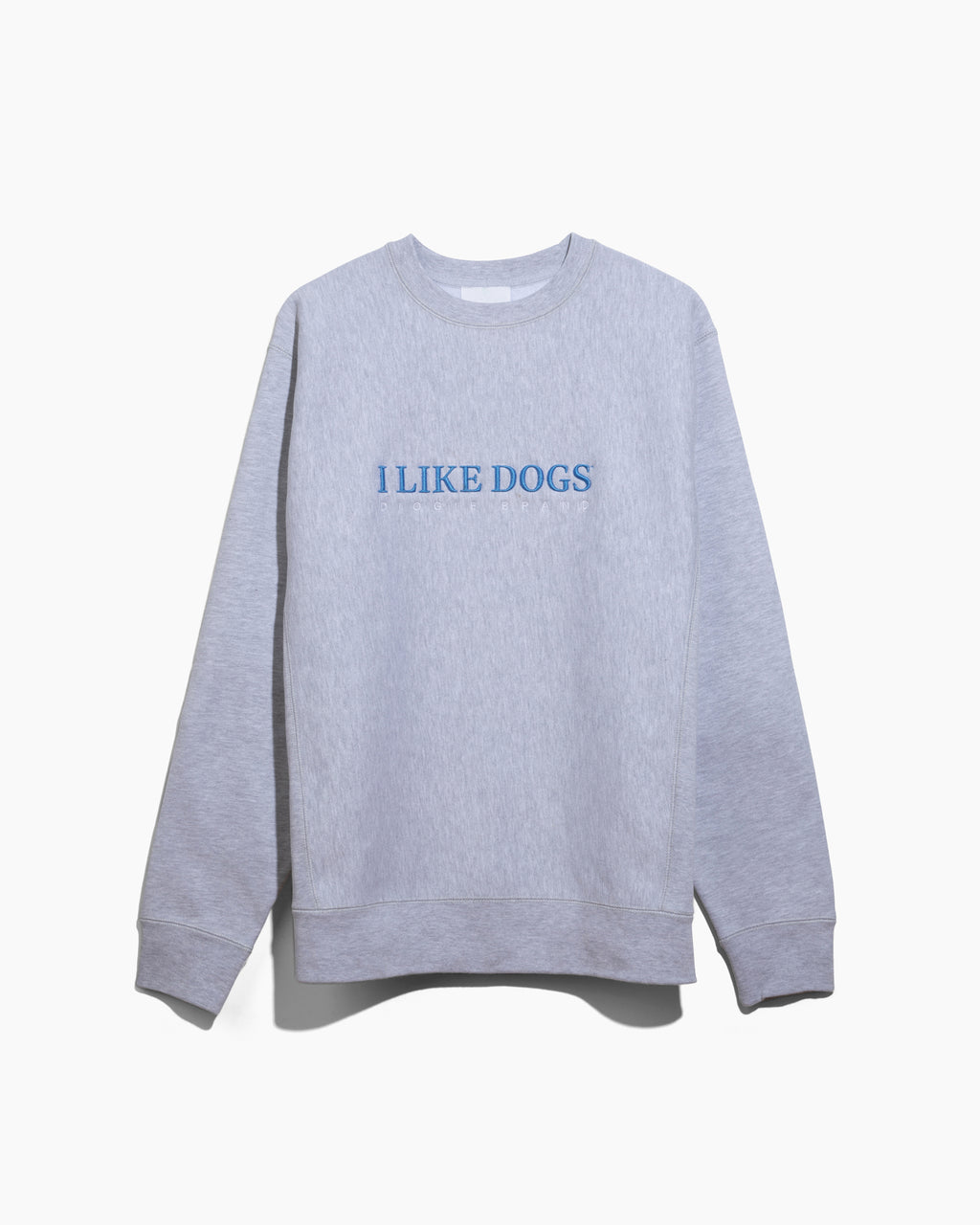 Motto Crewneck | Heather Gray