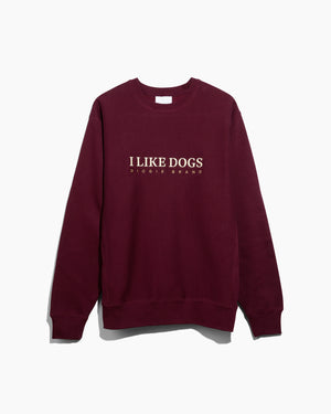 Motto Crewneck | Maroon