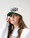 I like dogs | 5-Panel Arc Hat | Cream and Black